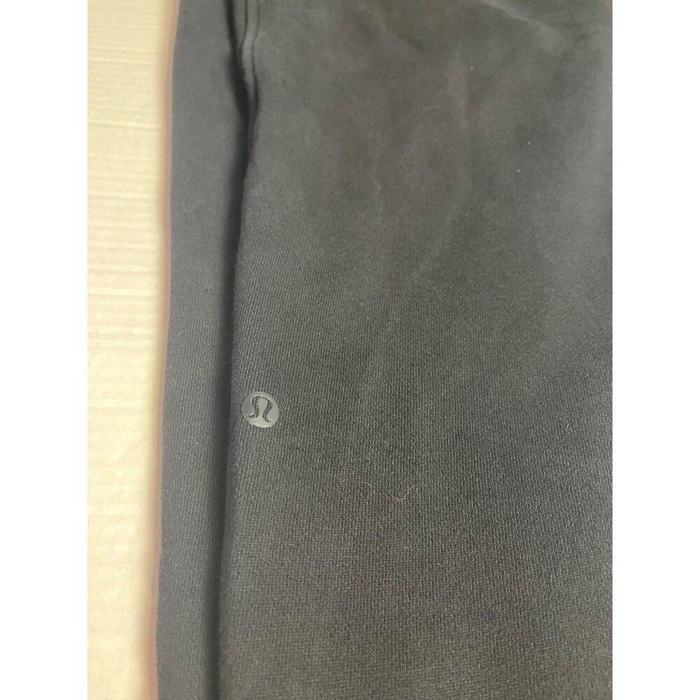 Lululemon Womens Scuba High-Rise Jogger Fleece Black Drawstring Size 10 W5CVAS - Picture 6 of 13